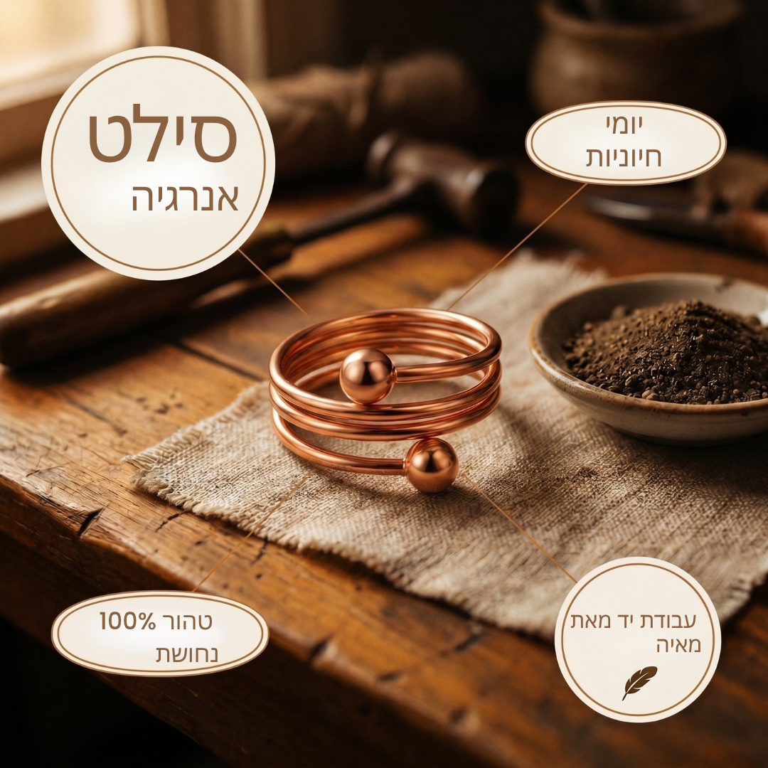 טבעת נחושת "סילט" של מאיה