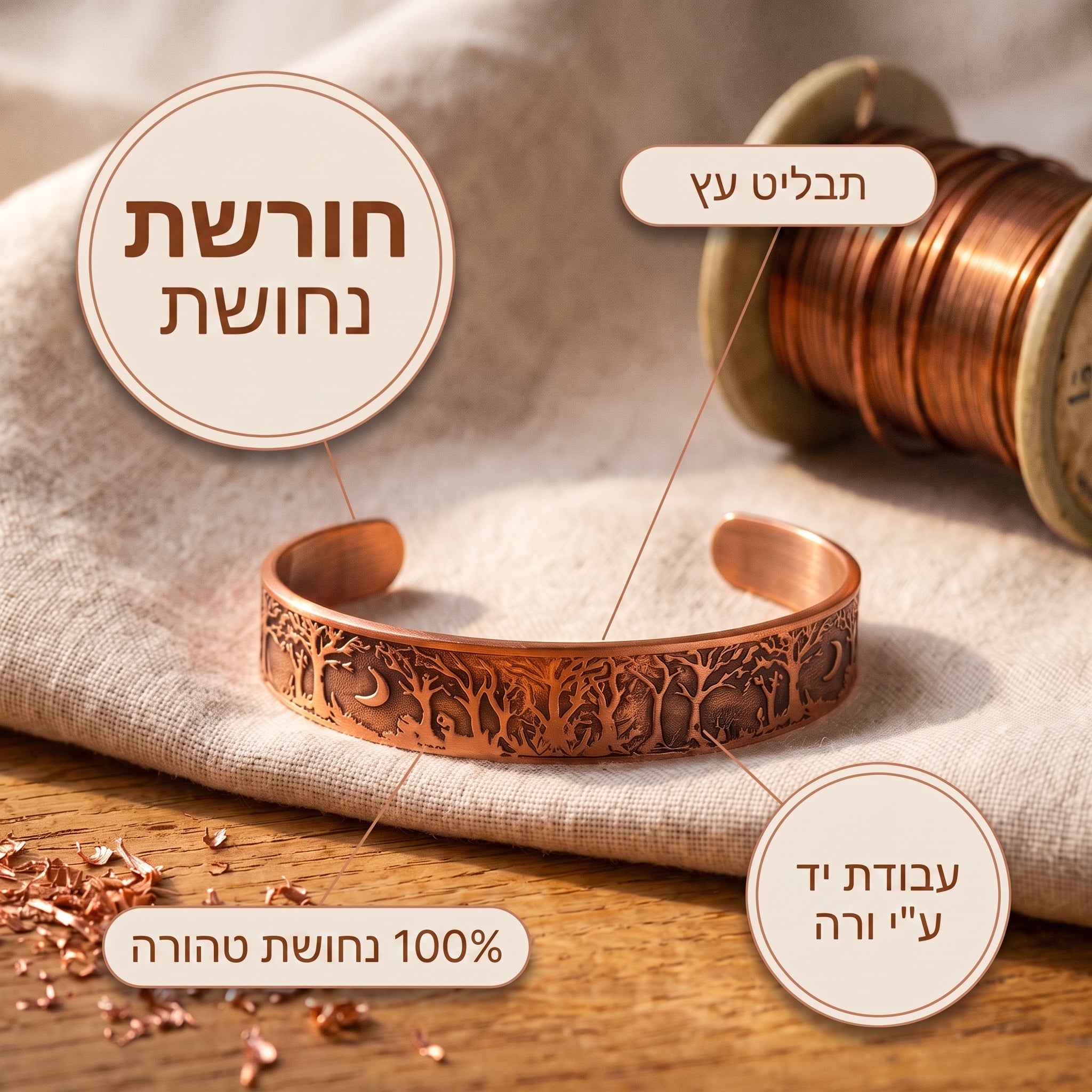 צמיד נחושת של ורה
